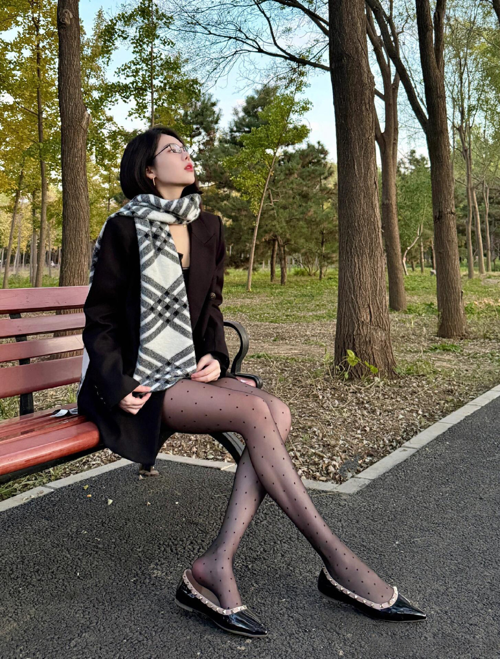 想和你谈恋爱，就在这个公园里 第二番-美美写真