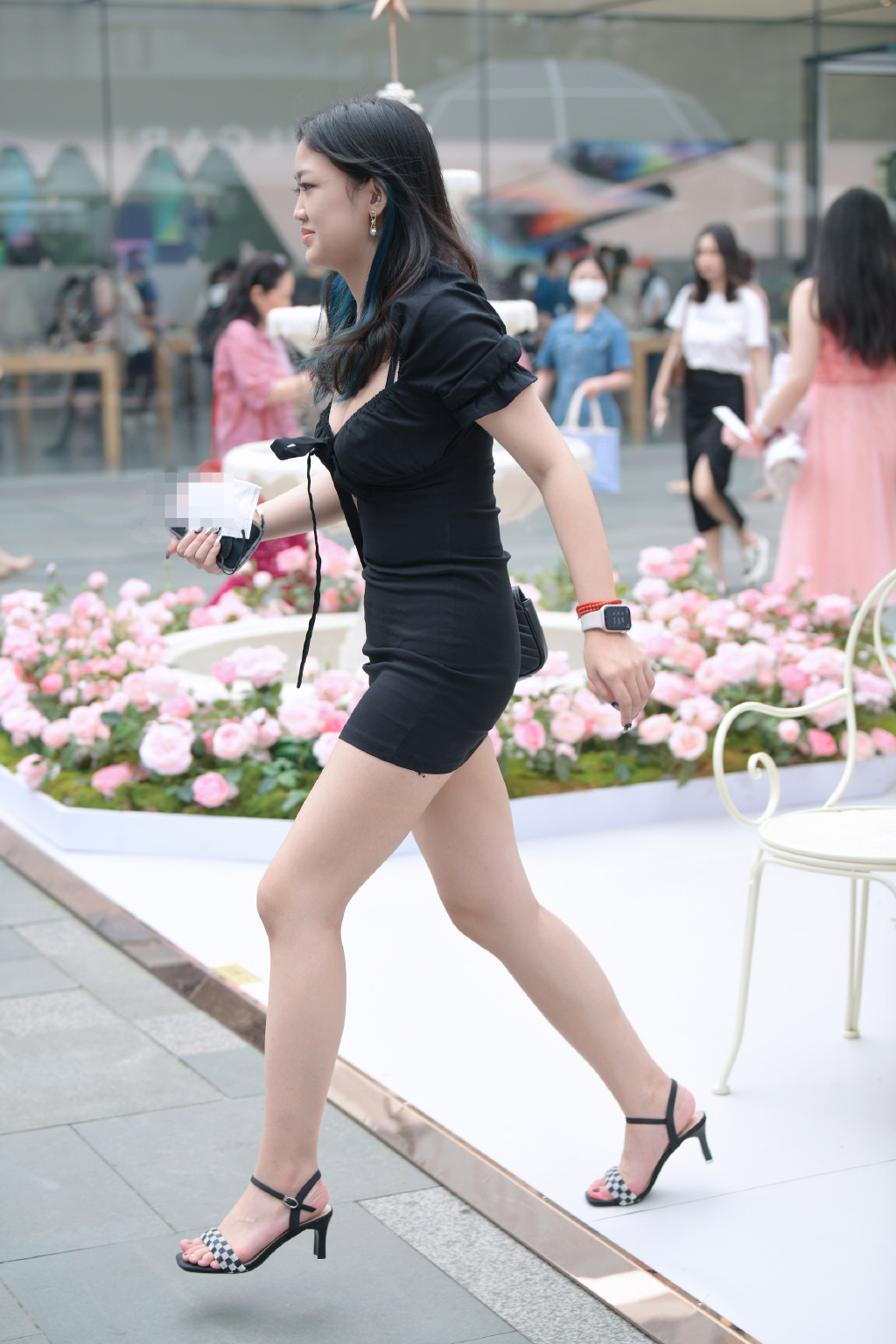 五月看腿，顺风顺水-美美写真